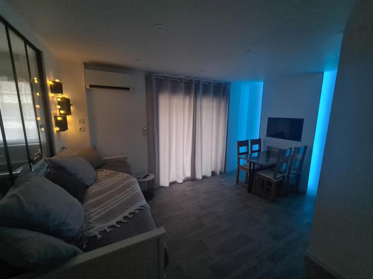 Appartement Mediterranee 150M De La Plage กาเนต์-อ็อง-รูสซียง ภายนอก รูปภาพ