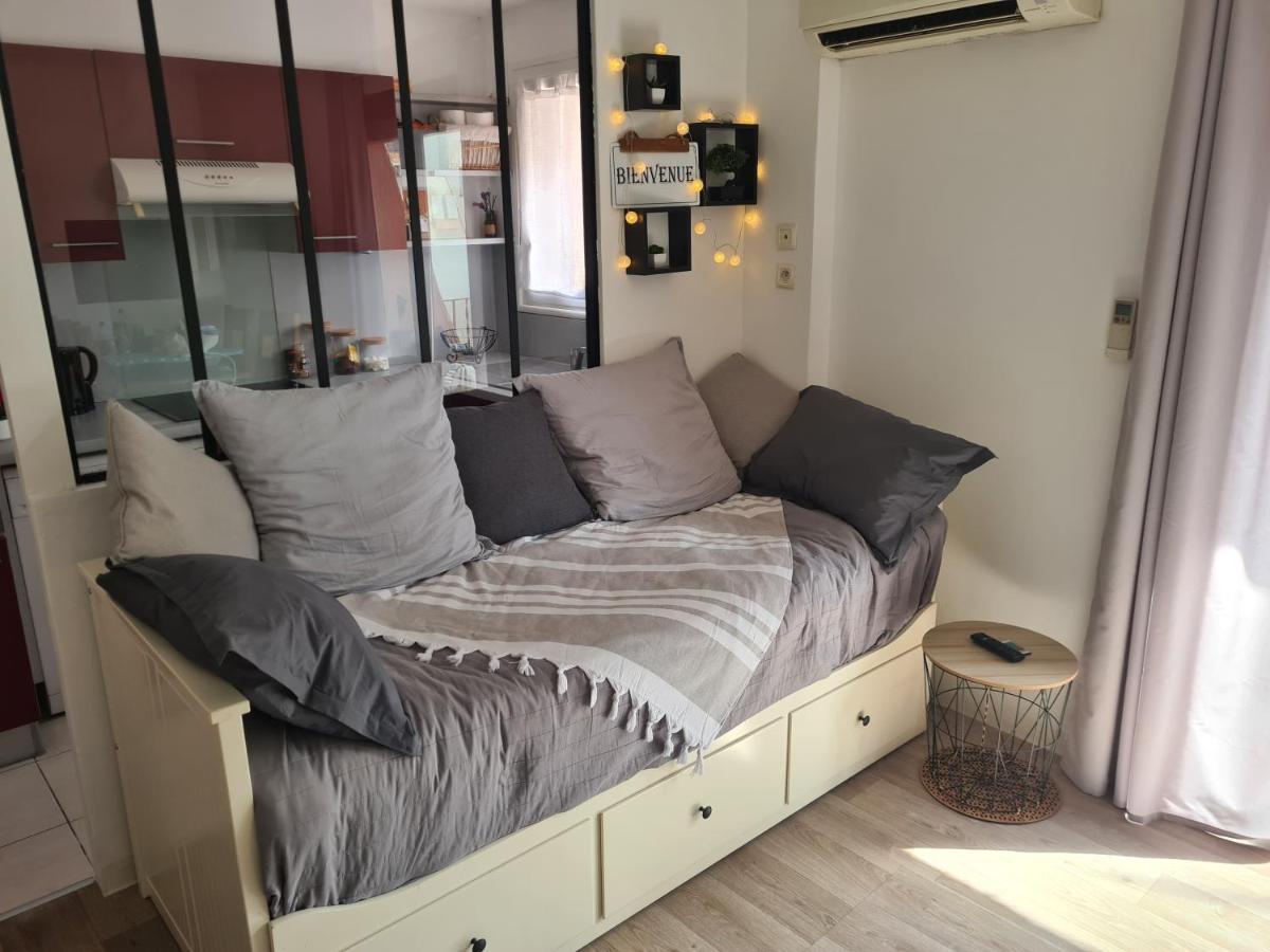 Appartement Mediterranee 150M De La Plage กาเนต์-อ็อง-รูสซียง ภายนอก รูปภาพ