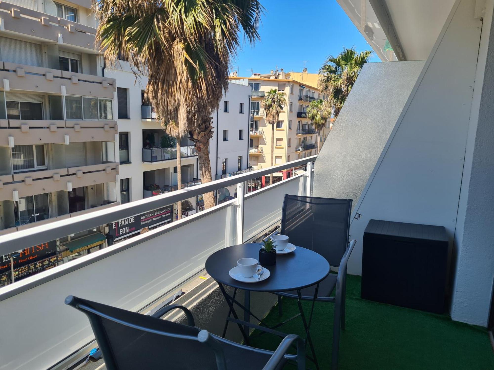 Appartement Mediterranee 150M De La Plage กาเนต์-อ็อง-รูสซียง ภายนอก รูปภาพ